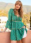 Long Cowl Neck Dress