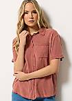 Round Neck Blouson Dress