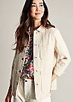Ruffle Detailed Leather Jacket