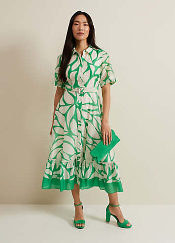 Creation L Printed Long Blouse