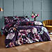 Hexagon Purple Single Sequined Cushion Cover