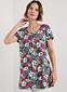 Zig-Zag Sleeveless Shift Dress