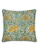 Amalie Natural Filled Square Cushion