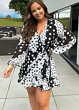 Cape Style Catsuit