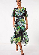 Flattering Drape Dress
