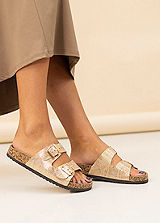 Slim Leg Snake Print Jeans