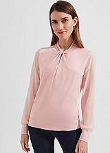 Striped Round Neck Top